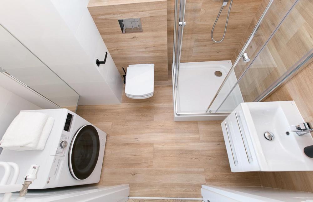 그단스크 Apartament Black Zajezdnia Wrzeszcz 아파트 외부 사진